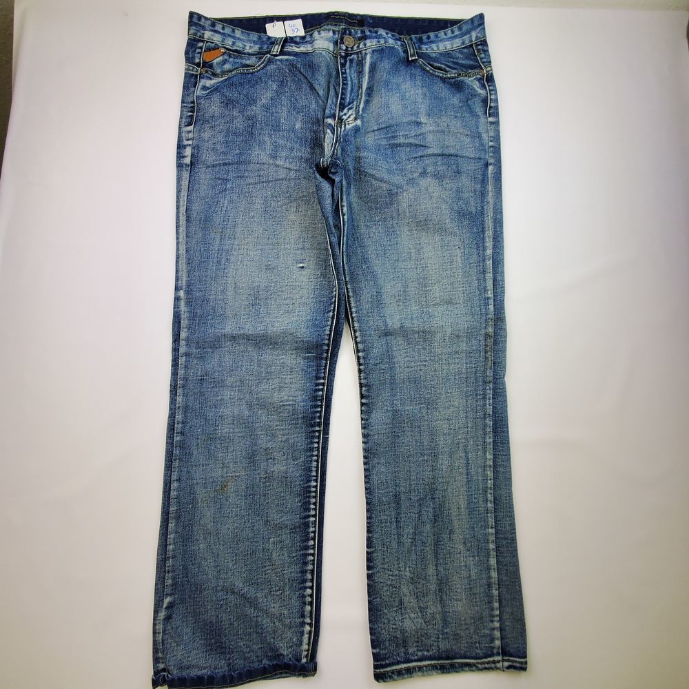 MEN'S MATERIAL ADWORKS STRAIGHT LEG DENIM 40 X 32